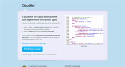 Desktop Screenshot of cloudfier.com