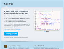 Tablet Screenshot of cloudfier.com